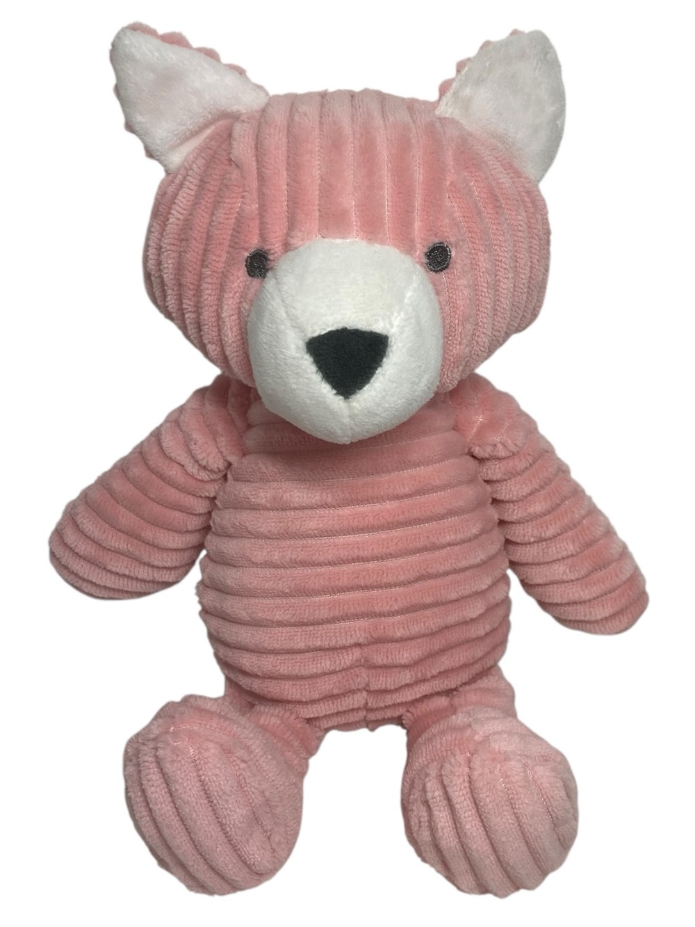 Carter’s Pink Fox 11” Plush Stuffed Animal Ribbed.